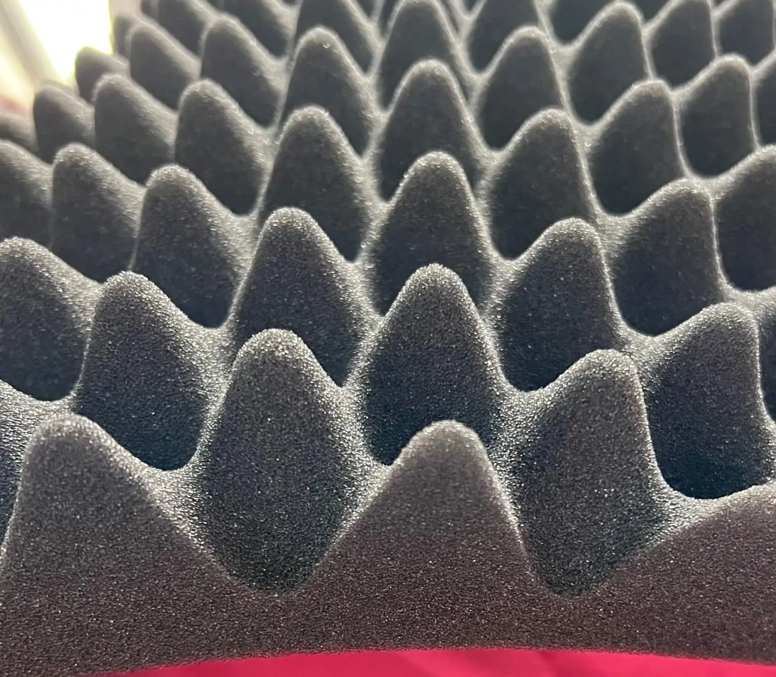 TOUO Recording Booth Wall Panels with Acoustic Panels Egg Crate 6-48Pack for Sound Absorbing Setup