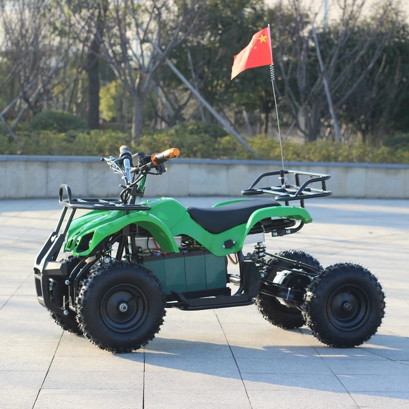 49cc Gas Powered Kids ATV 4-Wheeler 2-Stroke Automatic Quad Bike for Children with Front & Rear Utility Racks Off-Road