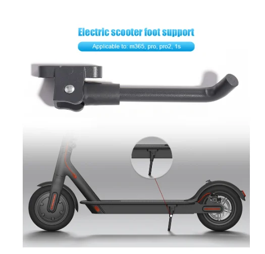 For Xiaomi M365 Scooter Tripod Side Support Spare Parts For Xiaomi Scooter Electric Scooter Foot Support / Rubber Shock Pad