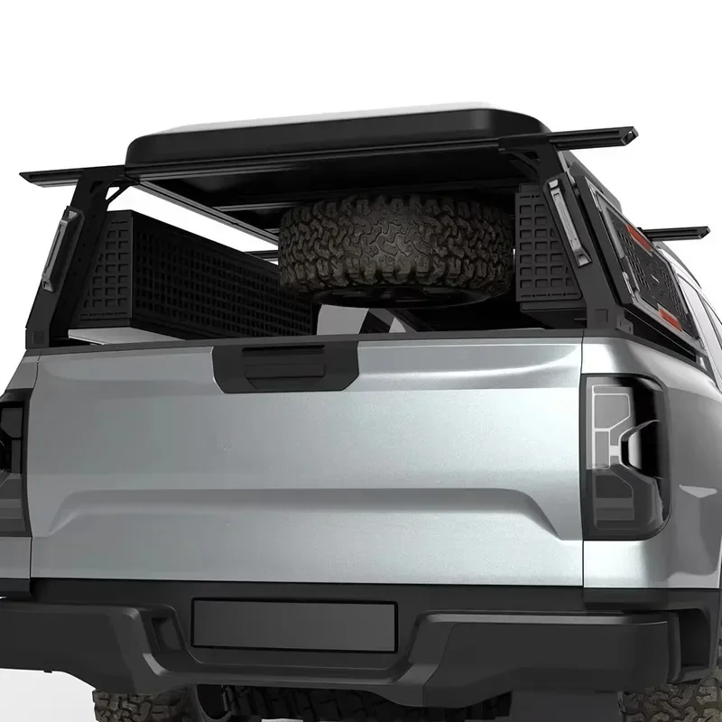 Factory Hot SellerModular Pickup Truck Bed Overland Cargo Platform Rack Storage Compartments