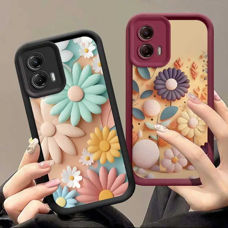 G53 Playful Garden Sky Eye Ladder Phone Case For Motorola Moto G53 Cover