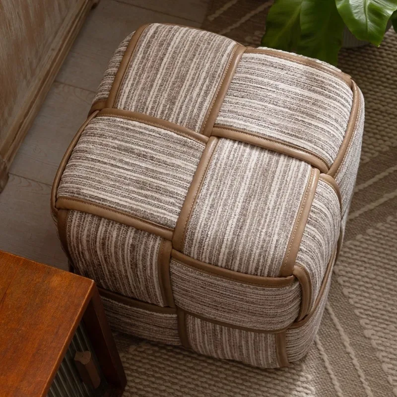 Luxury Portable Arcade Stool Living Room Chairs Small Floor Entrance Stool Salon Gaming Minimalist Interior Home Accessories view 4