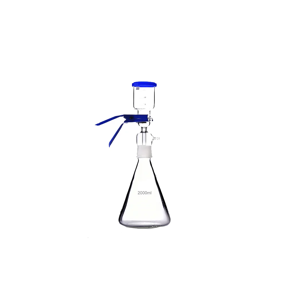 Vacuum Filter Apparatus Lab Equipment Filter Flask Glass Filter Sand Core Liquid Solvent Membrane Filter With Rubber Tube