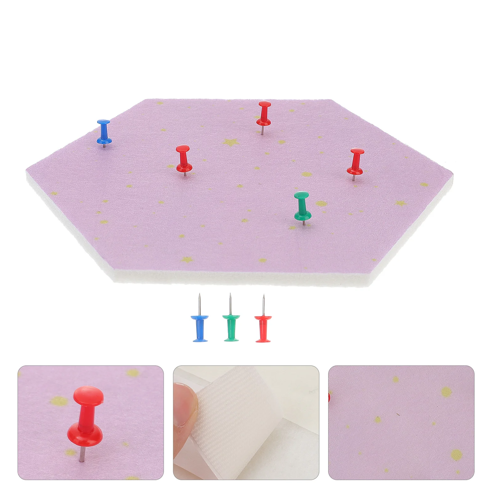 

Felt Sticker Hexagon Felt Diy Photo Wall Diy Photo Board Decorative Message Board For Home Wall Decoration