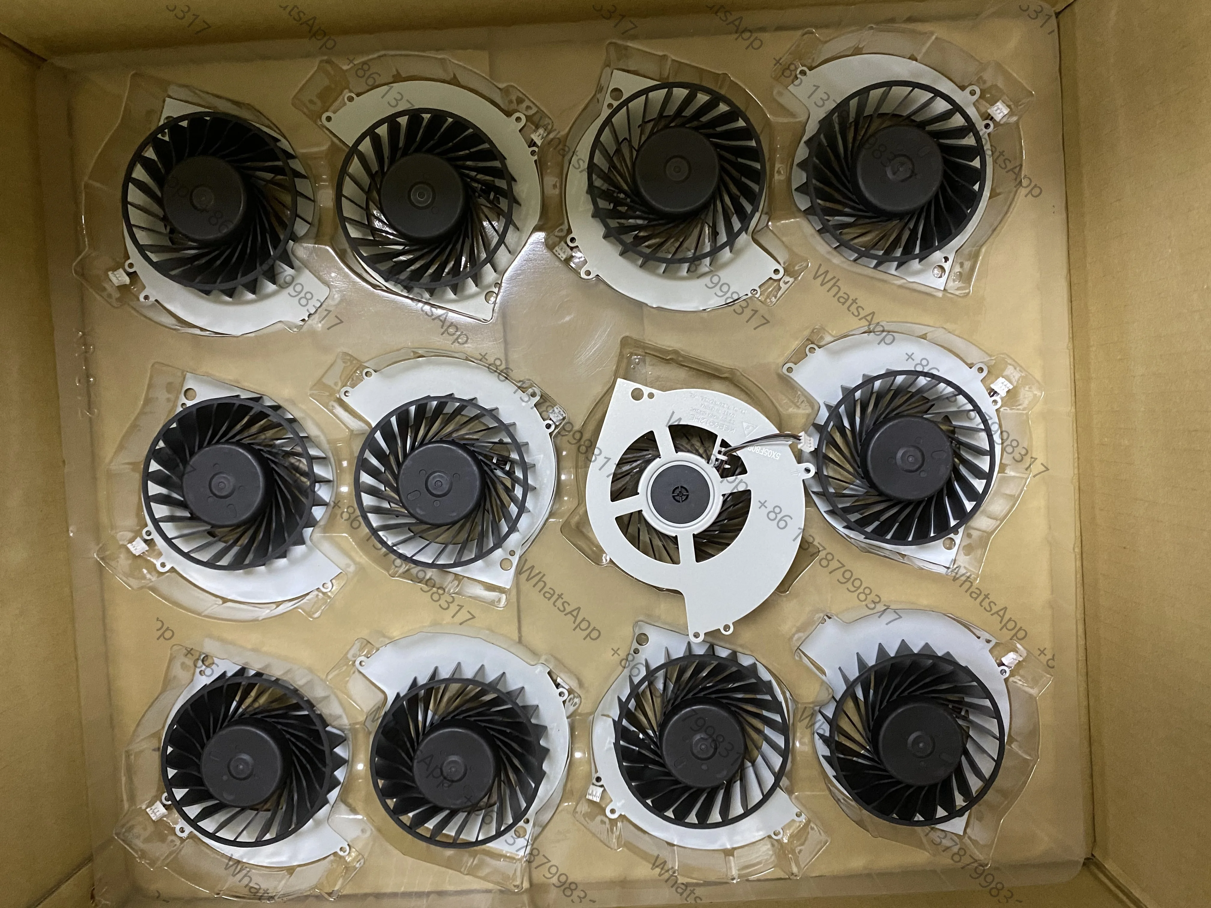 3pcs/lot Brand New Cooling Fan For PS4 1000 1100 1200 Cooling Fan Cooler Repair Parts For PS4 Pro Slim 2000 Console