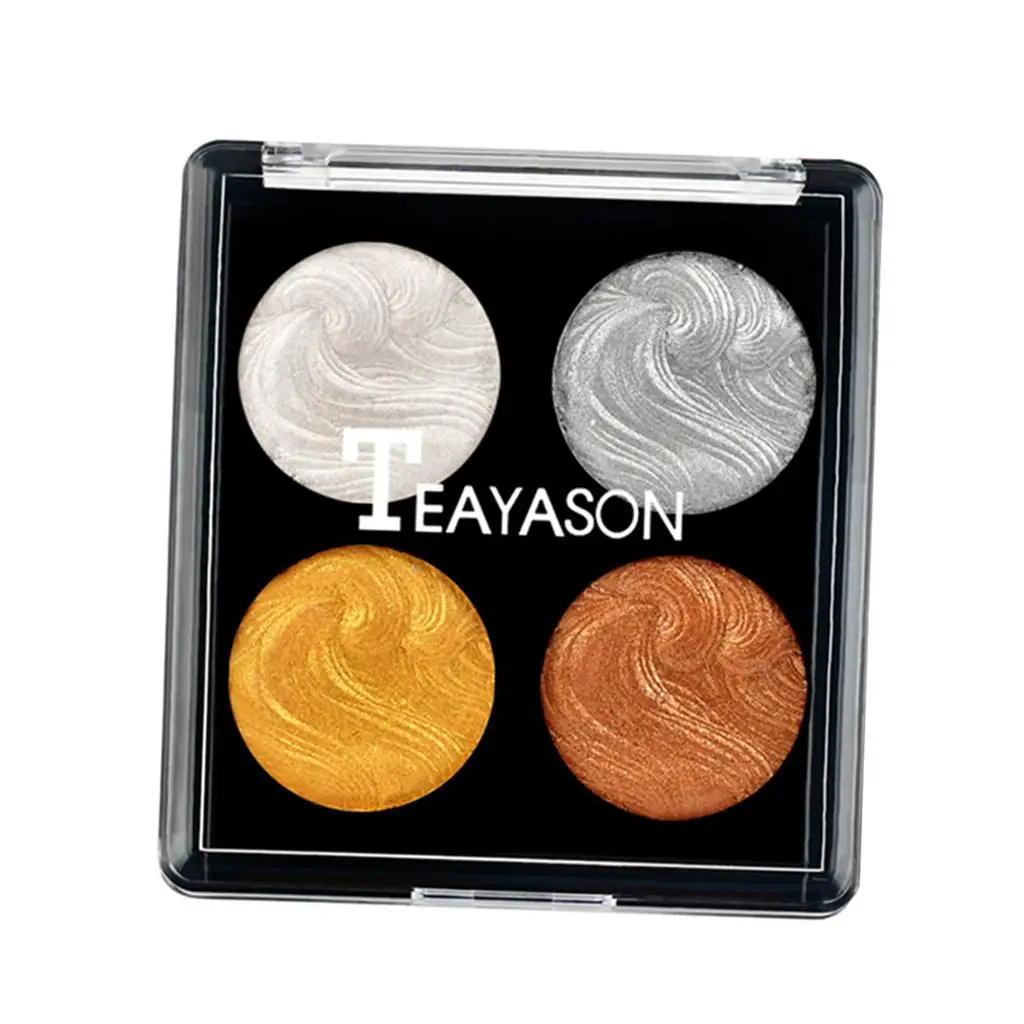 Matte Bronzer Palette with Highlighter Powder Face Contour Pressed Powder Waterproof for Makeup Cosmetics