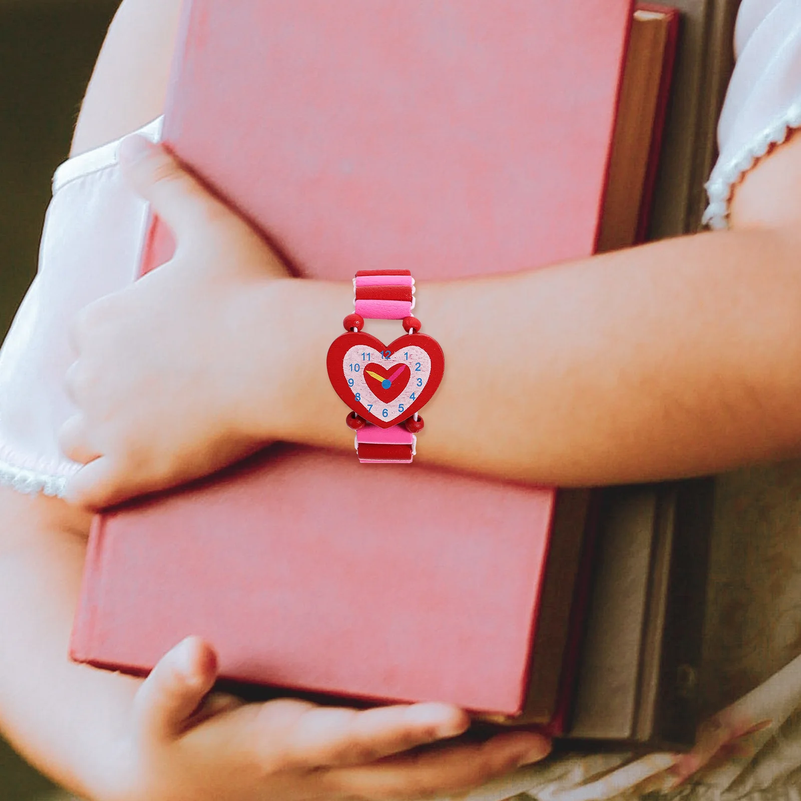 

3pcs Wooden Cartoon Watches For Kids, 3 Styles Simulation Wood Wristwatches, Safe Eco-Friendly Paint, Cute Animal Design Gift