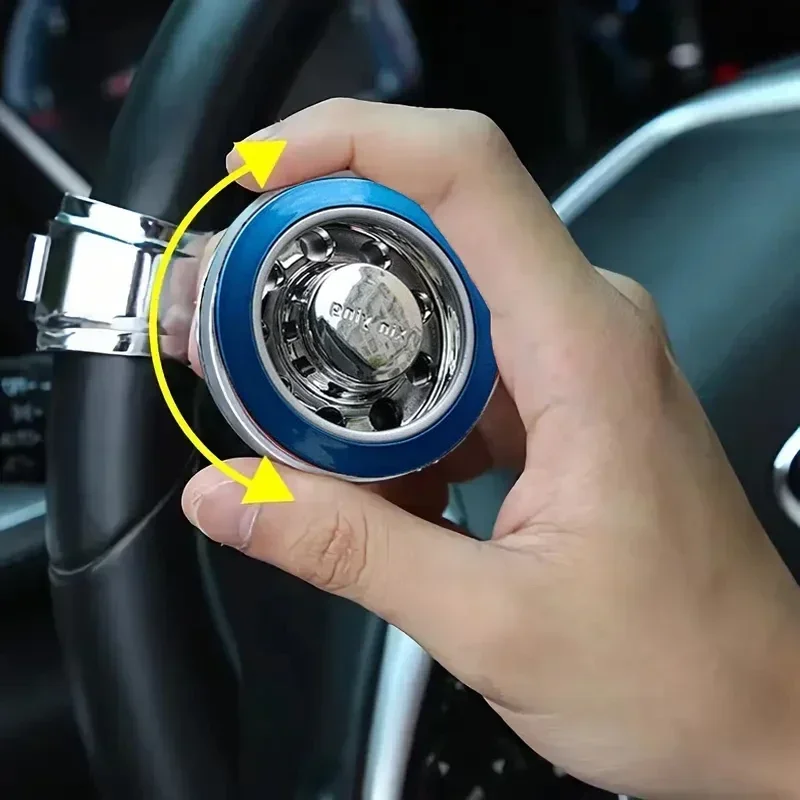 Car Steering Wheel Booster, 360° Rotation, Easy Turning Assist, Universal Fit, Enhance Driving Comfort & Control Accessories