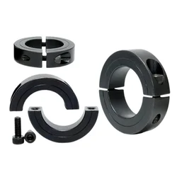 Double Split Shaft Collars Oxide Set Screw Style Double Split Setscrew Shaft Collars Inner Diameter 4-80mm