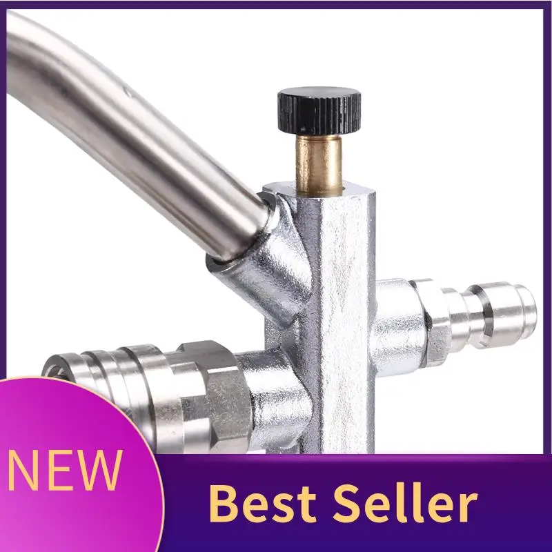 ABLU-Car Auto Wash Foam Gun High Pressure Auto Washer Pot Snow Foam Lance Soap Foamer Water Gun Foam Watering Set