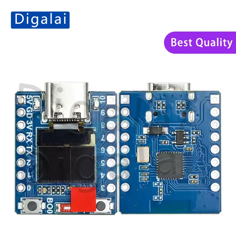 100%New ESP32-C3 OLED Development Board with Ceramic Antenna, ESP32 Development Board with WiFi, Bluetooth & 0.42-inch Screen