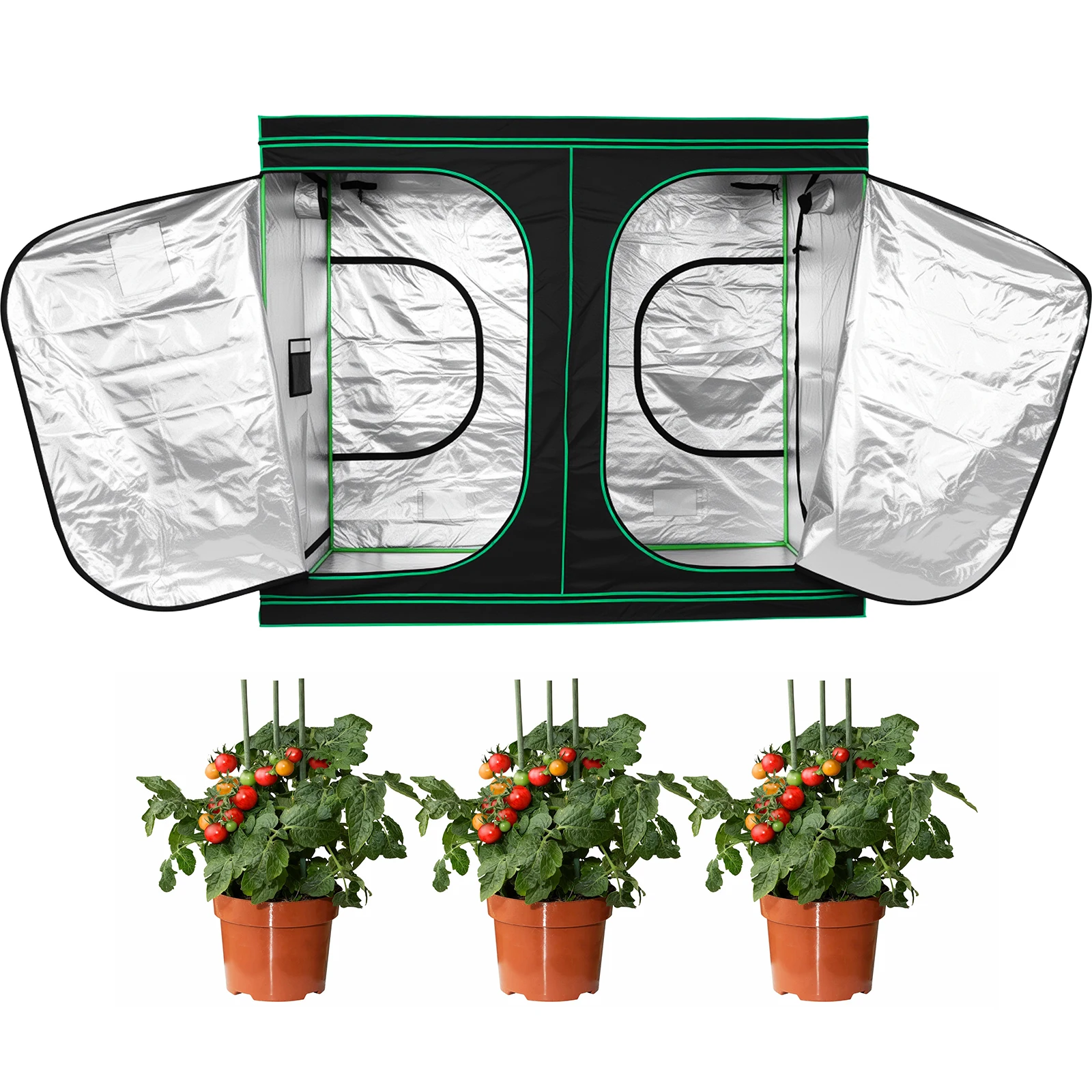 Plant Growing Tent with Observation Window Hydroponic Indoor Grow Tent for Indoor Plant Growing