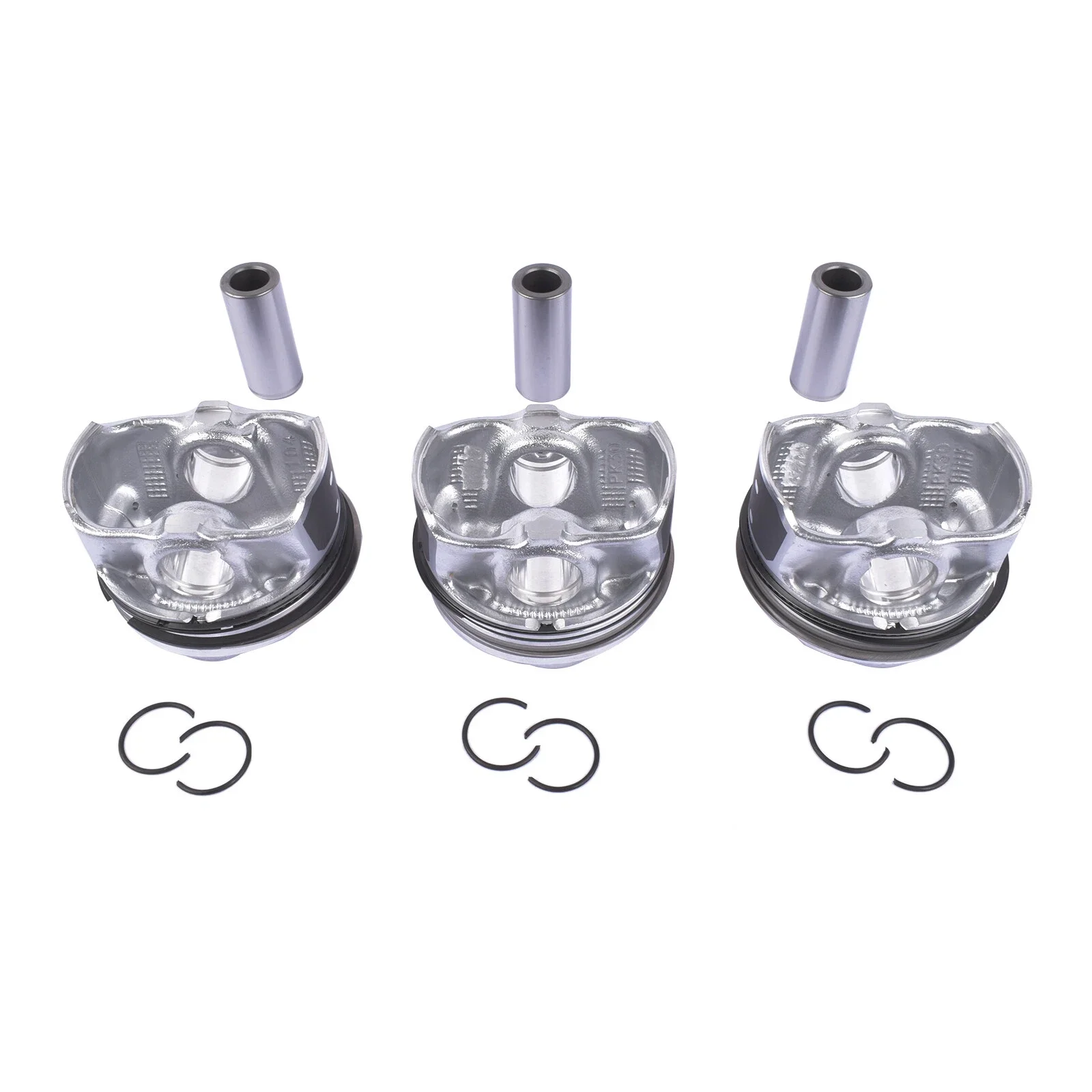 3pcs PISTON and RING CM5Z6148C for FORD B-Max C-Max Fiesta Ecosport 1.0 M1DA,M1DD, M1JA, M1JCM1JEM1JH,M2DA,M2DC,M2GA STD 0.5