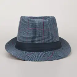 Breathable  Stylish Great Stitching Plaid Summer Cap Classic Male Cap Vintage   for Outdoor