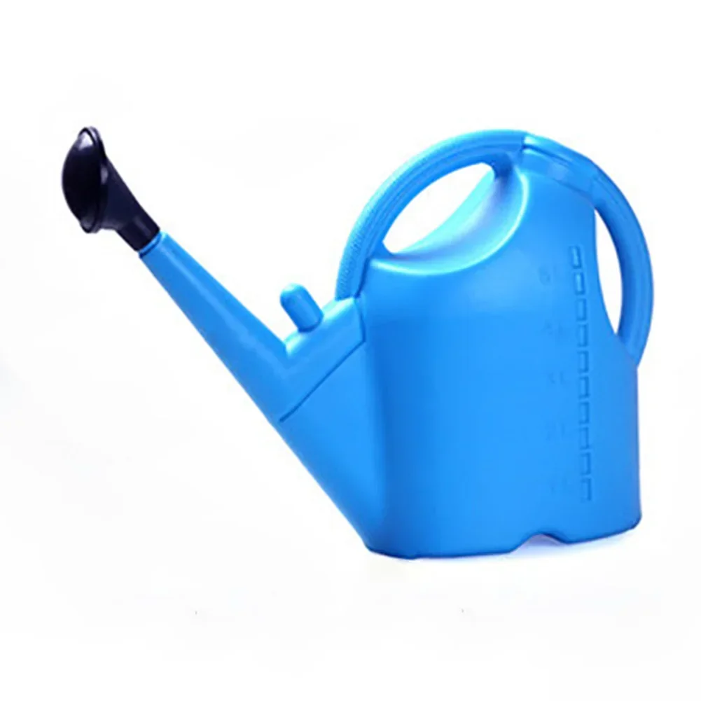 5L Watering Can Color Blue, Green Plant Watering Can Sturdy Structure Versatile Design Comfortable Grip Efficient Watering