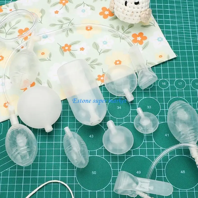 090B 20 個ぬいぐるみスクイーカー交換用エアクッション技術安全なスクイーズグリップサウンドぬいぐるみノイズメーカーインサート