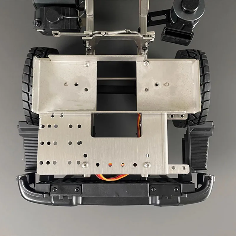 MABEMODO 1:14 pour Iveco spécial deuxième étage tracteur tête de boue véhicule d'ingénierie pour Tamiya Lesu Rc camion remorque