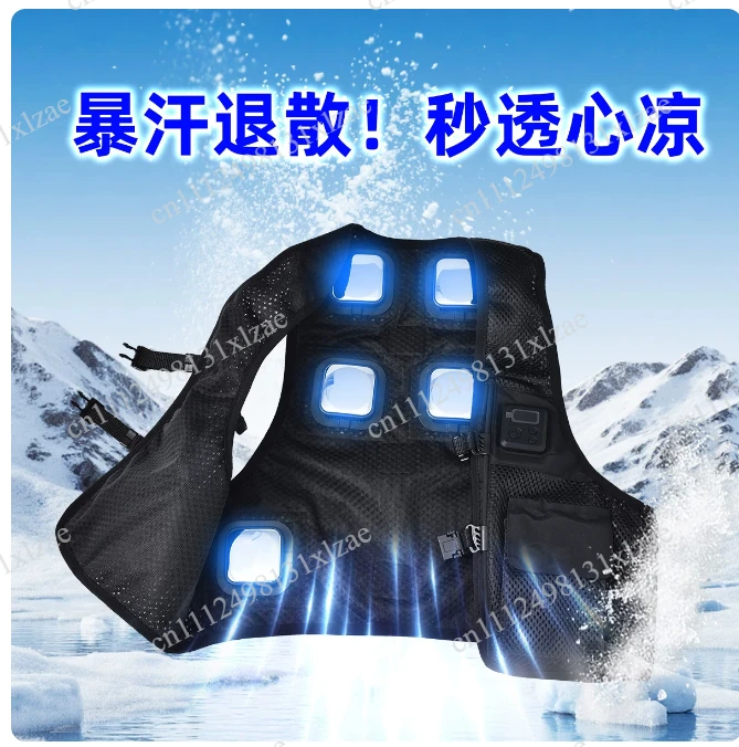 refrigeration artifact Wearable air conditioner clothing Semiconductor refrigeration clothing Cooling