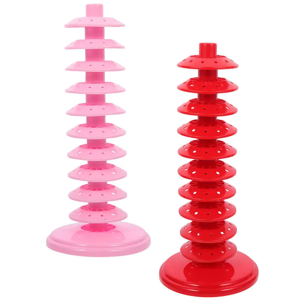 2Pcs Lollipop Display Stands Multi-Layer Candy Holders Decorative Tiered Lollipop Organizer Party Display Rack Storage