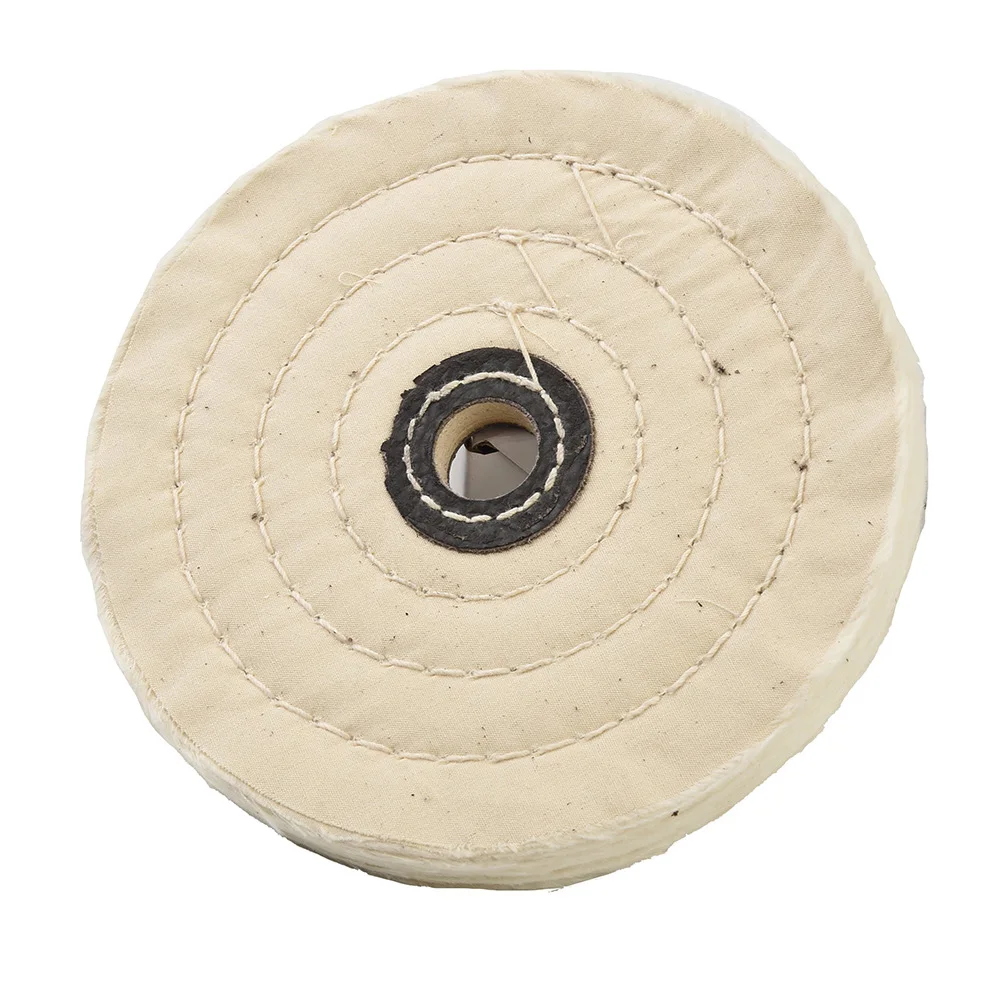 

Polish Polishing wheel Mop Disc Grinder Jewelry Buffing Flannel Metal Attachment Stainless steel Cloth 6 Inch Pad