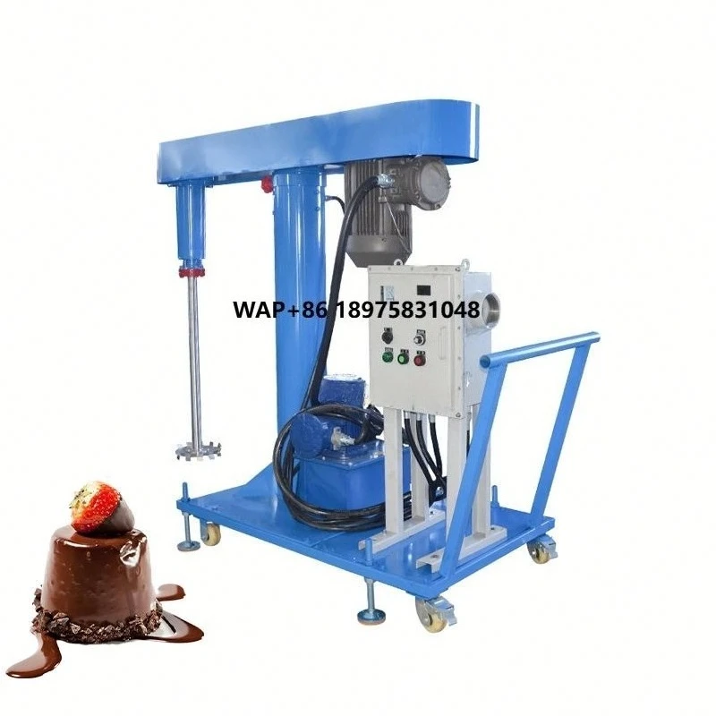7.5KW Ex-proof High Speed Disperser Paint Mixer Ink Dissolver Acrylic Coatings Dispersion Mixer 500L Paint Mixing Machine