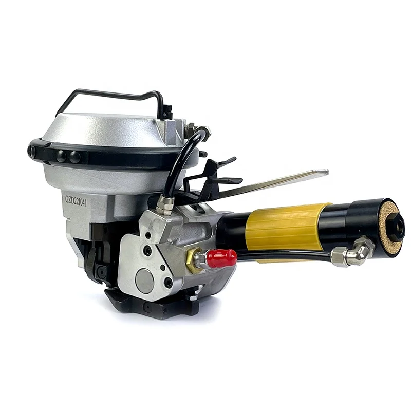 

KZ16/KZ19 Pneumatic Metal Strapping Tool Steel Iron Strip Band Machine for Apparel Carton Packaging