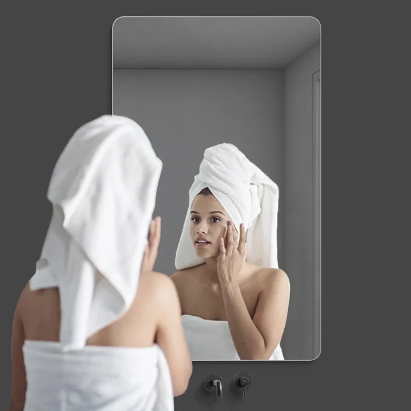 

Wall Vanity Mirror Modern Aesthetic Nordic Luxury Funky Makeup Mirror Bathroom Hanging Cosmetics Spiegel Wand Home Products