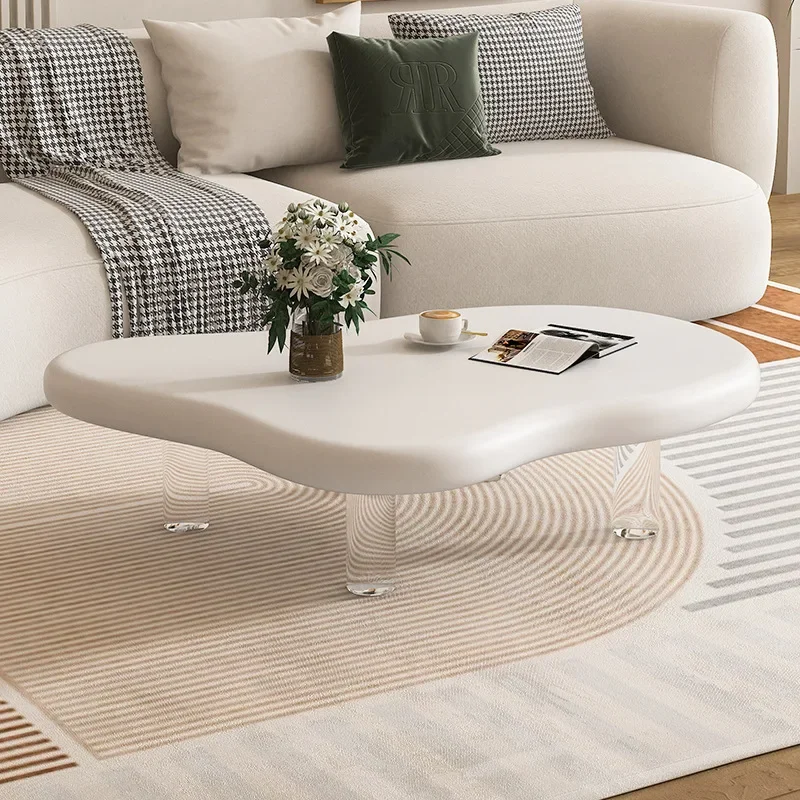 Tavolino sospeso creativo color crema vento soggiorno tavolino nuvola tè soggiorno in famiglia moderno