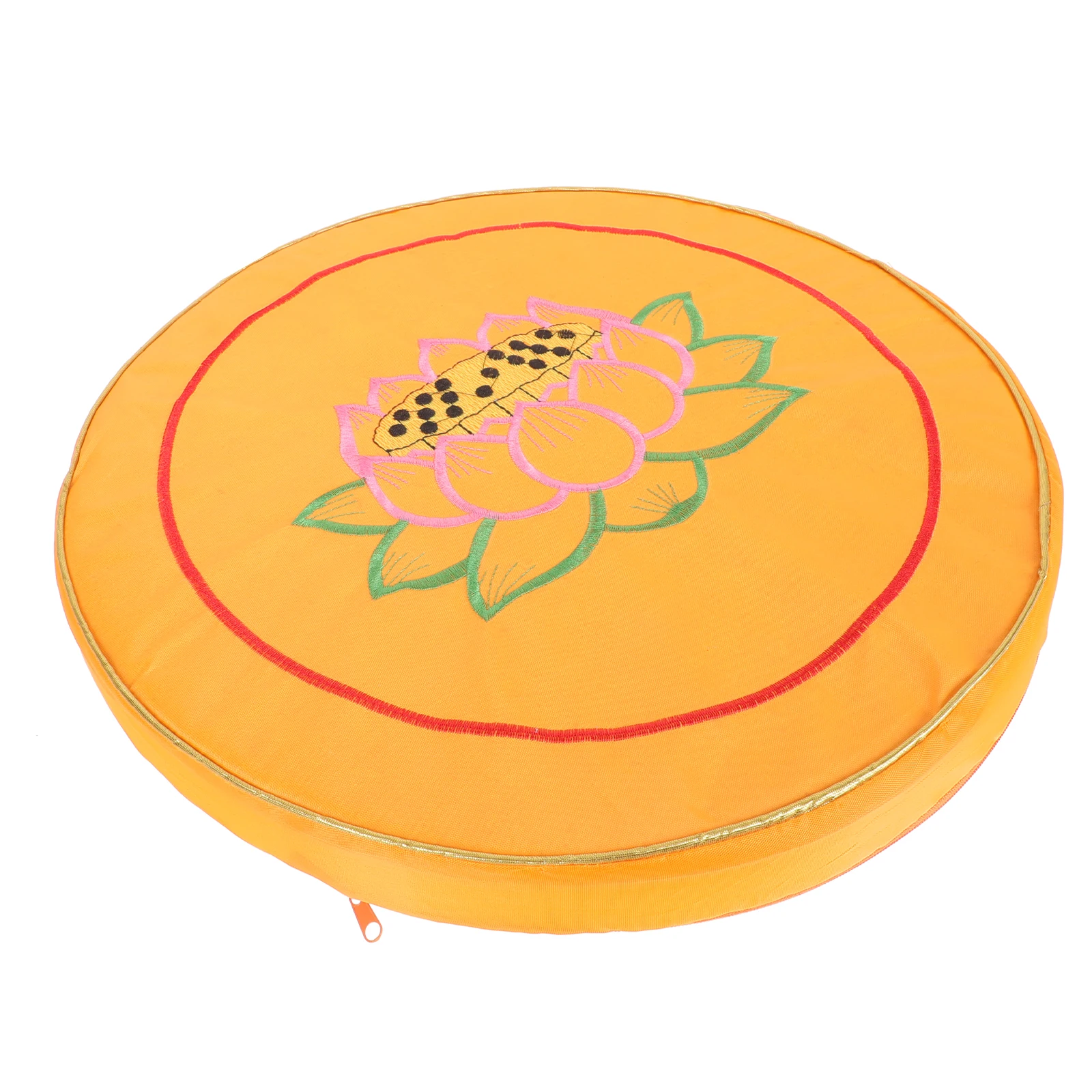 

1pc Meditation Cushion Yoga Prayer Mat Round Seat Pad Bright Colors Lotus Round Seat Cushion Pattern Homeware Unique