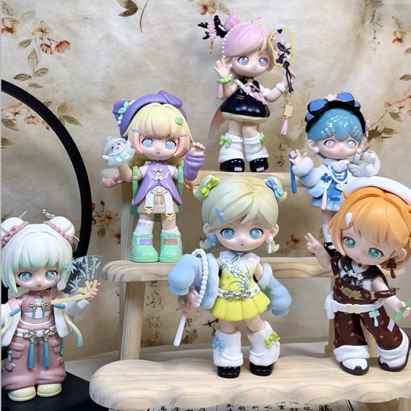 

SIMONTOYS Teennar Eastern Prelude Series слепая коробка Mystery Box куклы Kawaii экшн аниме фигурка слепая коробка игрушки Рождественский подарок