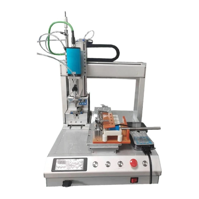 

Intelligent single-station screw machine Automatic adsorption lock screw machine Electronic products Three-axis desktop lock