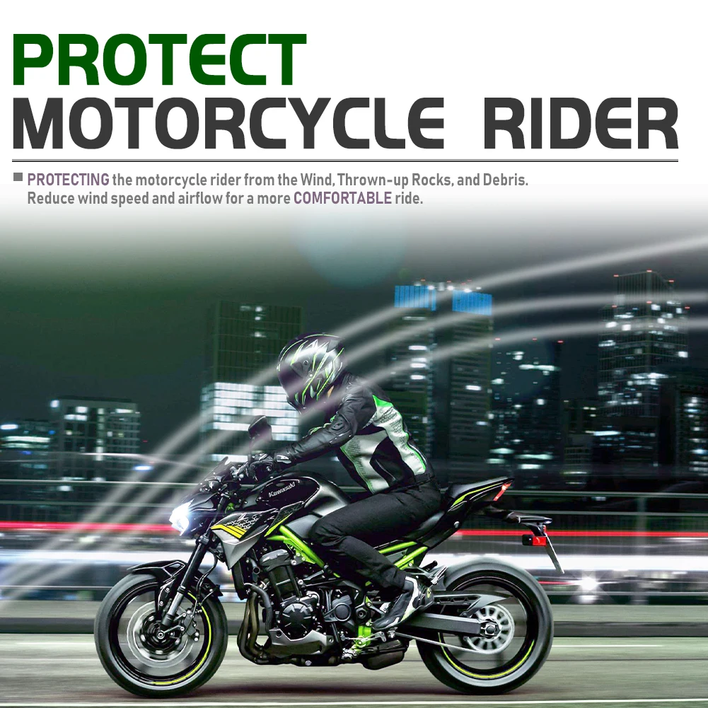 Z650 Z900 Windscreen Windshield For Kawasaki Z 650 900 2020-2024 2022 Motorcycle Sports Wind Screen Shield Viser VIsor Deflector