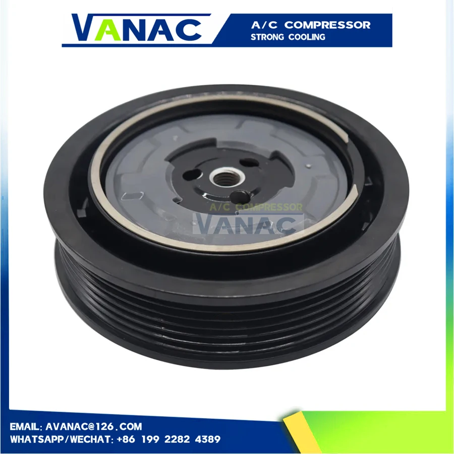 AC A/C Compressor Clutch Pulley 5SEL12C  606467480 9689079880 648739 6453WF 9676862380 648738 9659875480 for CITROEN PEUGEOT 308