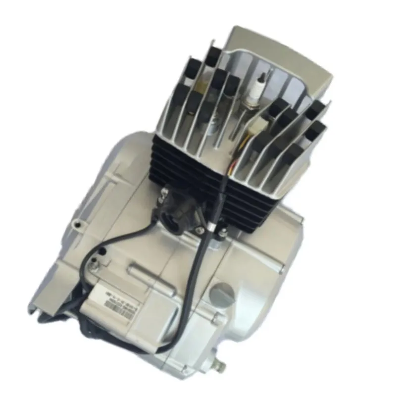 Factory Price Cengfa 100cc Air-Cooled 2 Stroke Single Cylinder Motorcycle Engine with Electric/Kick Start for Replacement