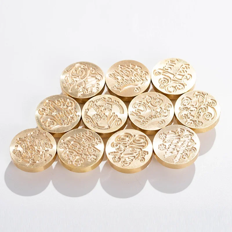 1Pc Bless Phrase Thank You Wax Seal Stamp Retro Sealing Stamp for Envelope Gift Scrapbooking Wedding Decoration Craft Tool