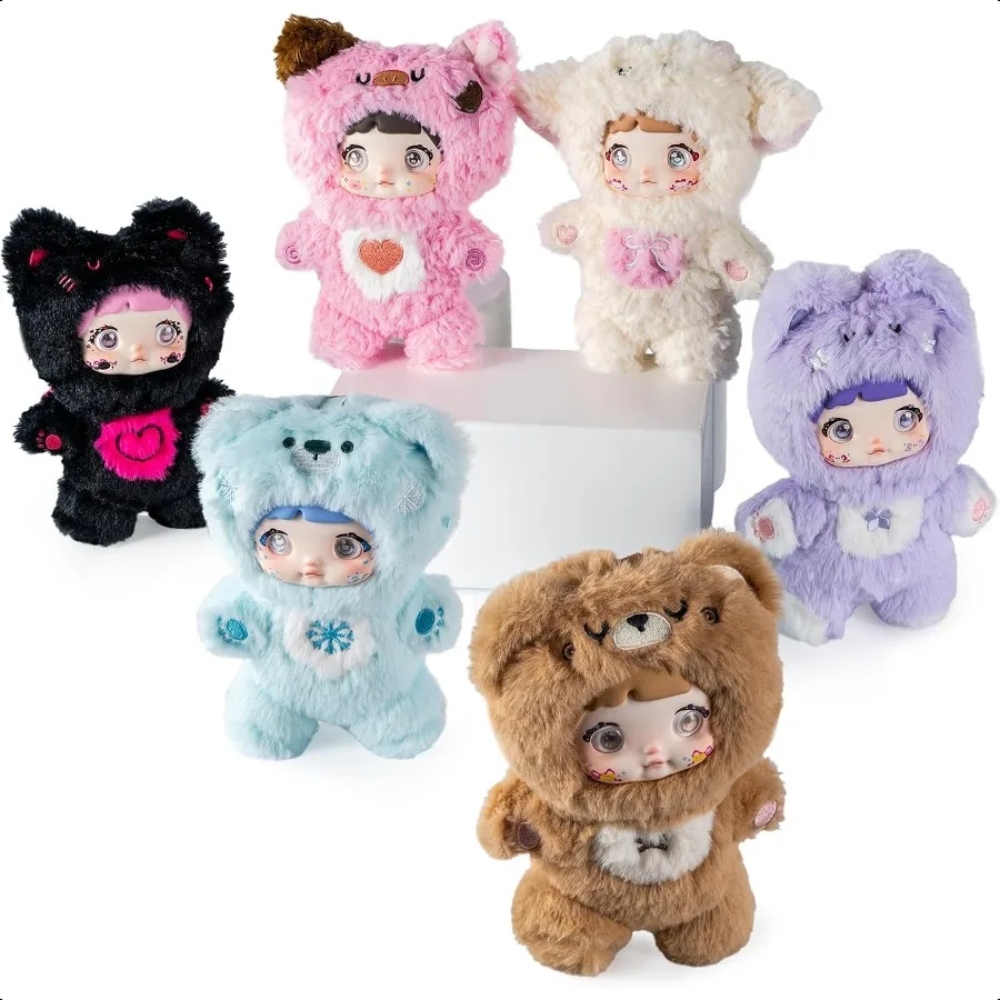 

Nommi Lovelin Never Ends Series Plush Blind Box 1PC 1 of 7 Possible Styles Cute Figures Collectible Toys Birthday Gifts