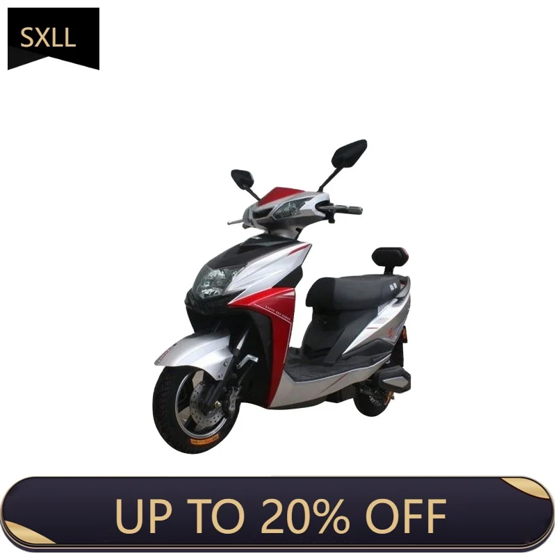

SXLL New Hot Sale Cheap 60V Lithium Ion Battery Electric Scooter Bicycle Moped Dual-Use Vehicle with Pedal Board Adult Sale