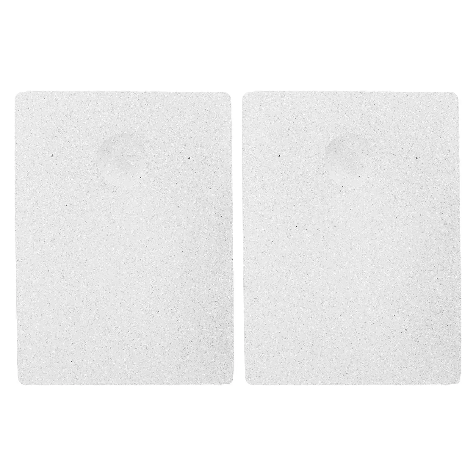 2Pcs Refractory Bricks Jewelry Soldering Blocks Heat Resistant Fireproof Board Melting Soldering Block for Gold Silver Welding