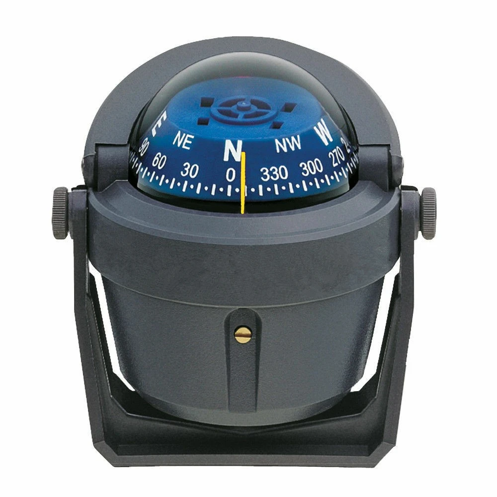 Marinha Angler Boat Compass, Surface Mount, Dial Iluminado, cinza e azul, RA93