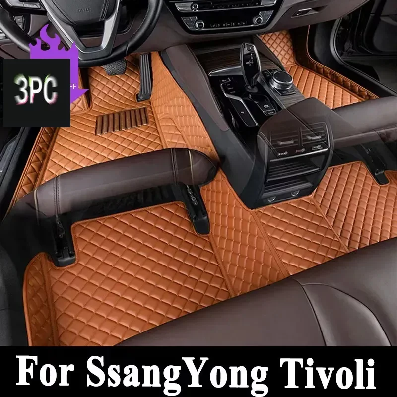 

Автомобильные Коврики Для SsangYong Tivoli XLV Air Grand LUVi 2015 ~ 2022, защитный коврик, роскошные коврики, кожаные коврики, автомобильные аксессуары