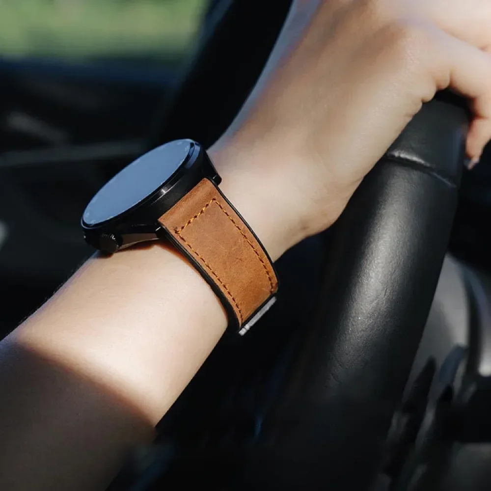 Pop Leather Silicone Strap For Huawei Watch GT 4 41mm 46mm Band Wristband Bracelet For Huawei GT4 GT3 Pro GT2 18mm 20mm 22mm Str