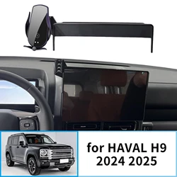Car Mobile Phone Holder for HAVAL H9 2024 2025 GPS Bracket Navigation Stand Auto Accessories