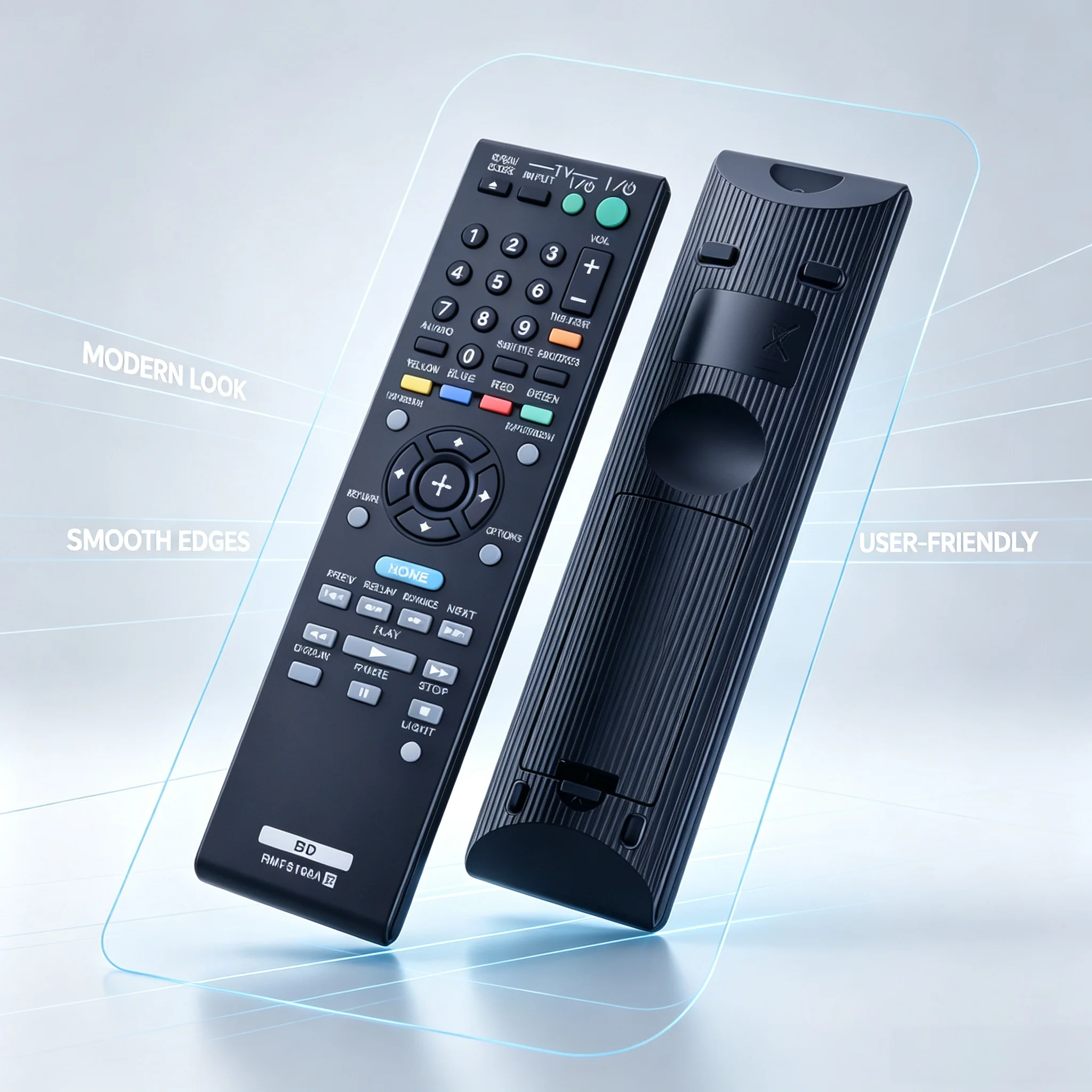 RMT-D197A Replacement Remote Control for Sony DVD Player DVP-SR210 DVP-SR210P DVP-SR510H, No Programming Required