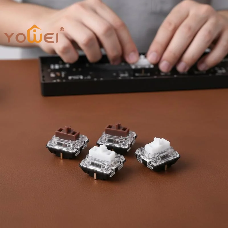 Latest 5Pcs Low Profile Keyboard Switch For G913 G915 G813 G815 Keyboard Repair Parts White Brown Red Switches