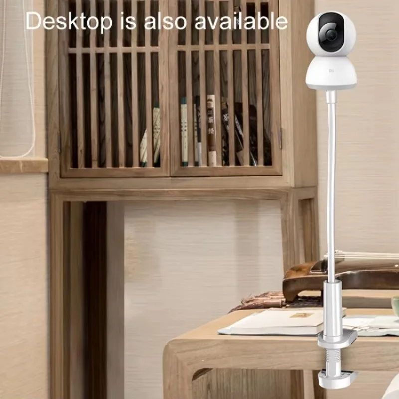 Multifunction 360 Degrees Hot Selling Punch-Free Surveillance Camera Mounting Bracket Cabinet Ceiling Rack 50cm White /black