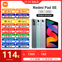 Xiaomi Redmi Pad SE Mi Tablet Global Version 4GB 128G 8GB 256G Snapdragon® 680 90Hz 11\