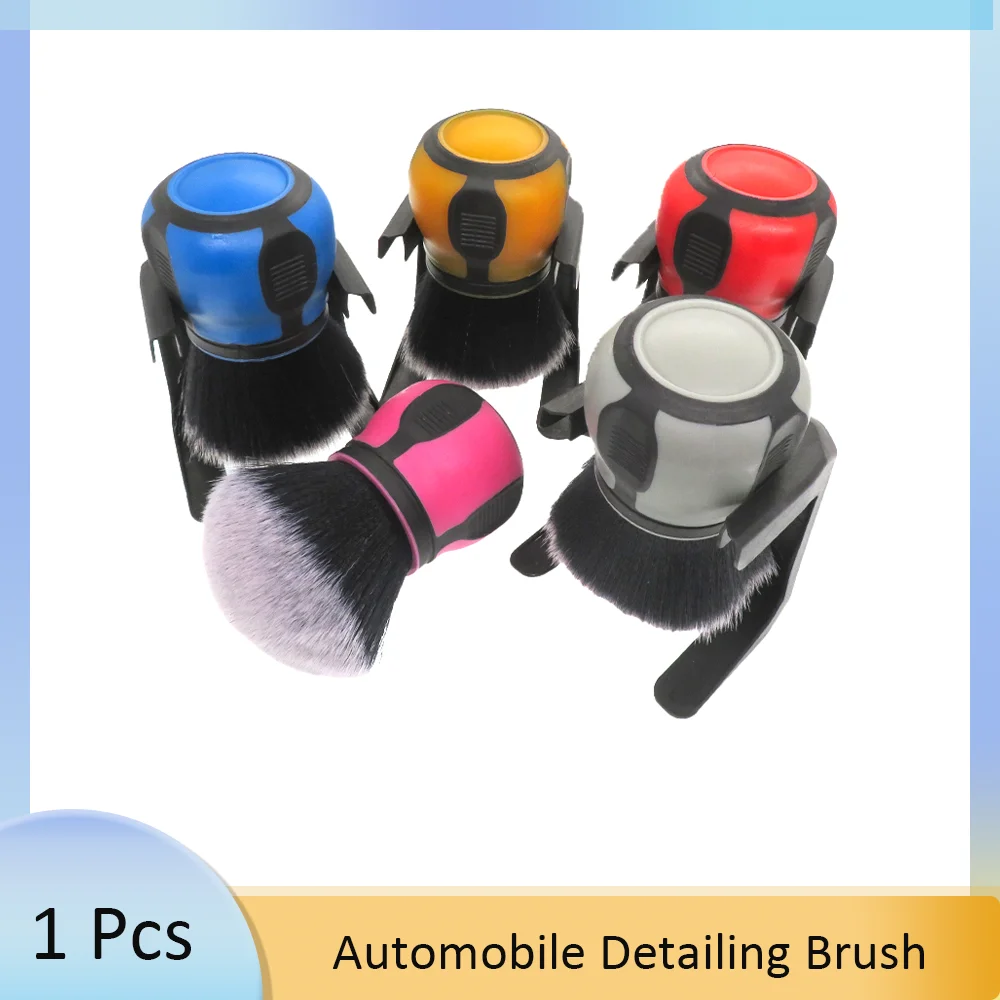 

Automobile Detailing Brush Soft Bristles Knob Like Handle Multi Function Motors Automotive Tools & Supplies Car Care Detailing