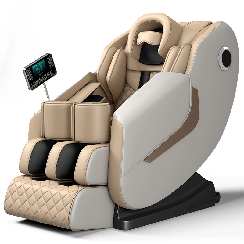 2024 Body Health Care Products Zero Gravity Full Body Massage Chair New Massager PU Leather Shiatsu Mini Massage Chair 5d CN;FUJ