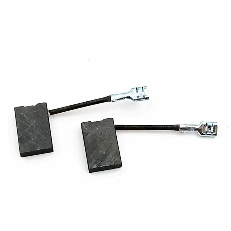 ABHU Paquete de 6 384613-01 Conjunto de escobillas para sierra de corte DW871 DW872 Pieza de repuesto de escobillas de carbón para herramientas eléctricas