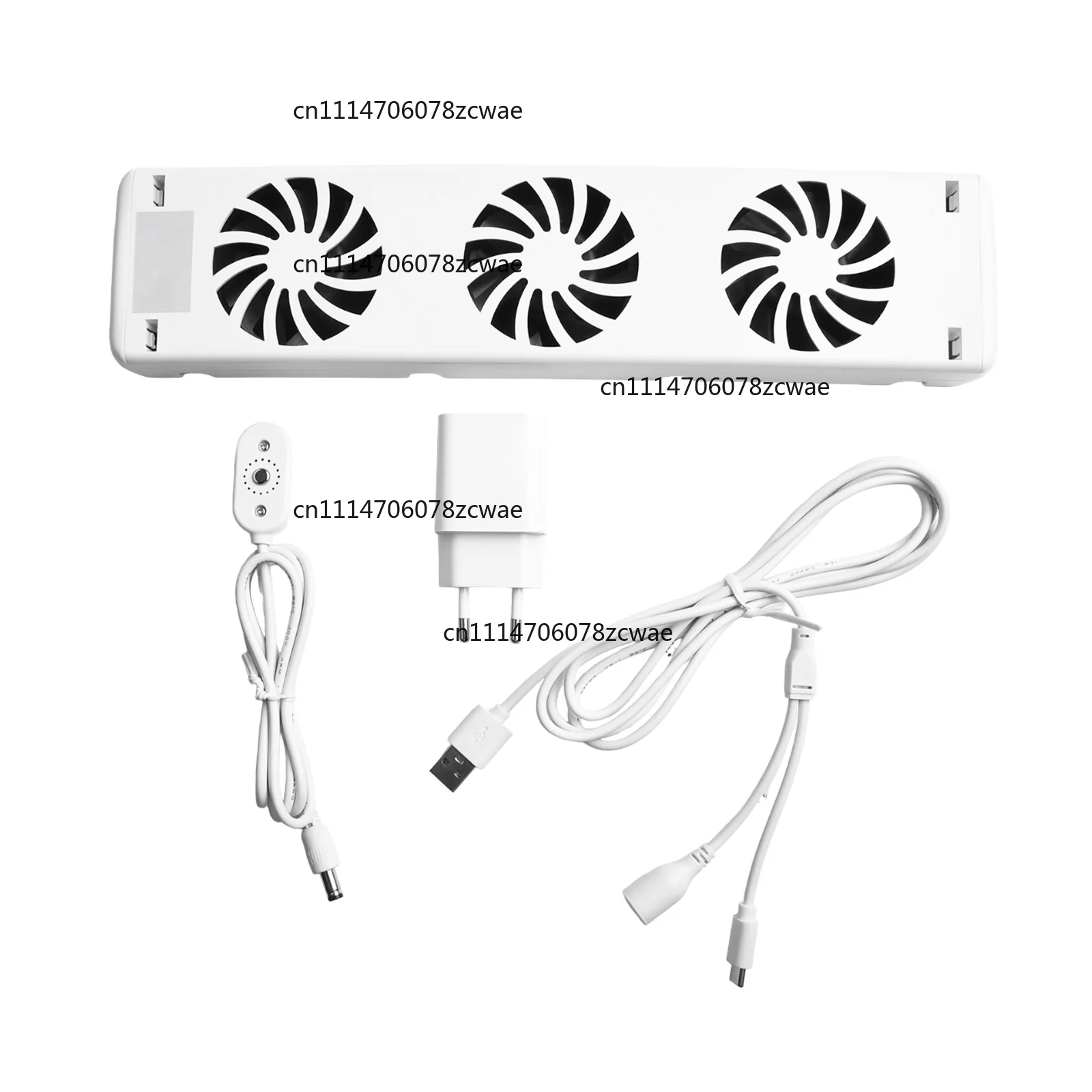ZOCI-FOR 3‑Fan Magnetic Stove Cooling Fan Kit, Heat Booster Ventilator Accessory for Pellet Stove Fireplace